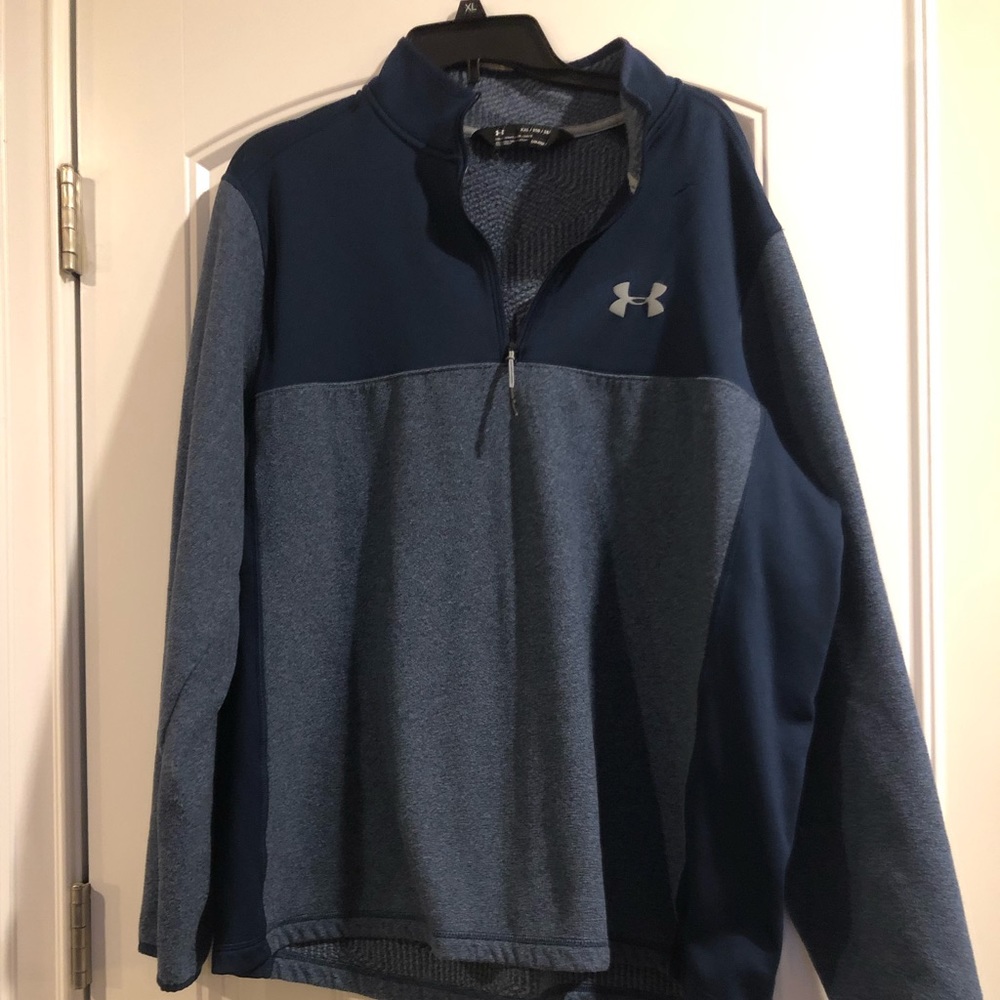 Under Armour blue quarter zip